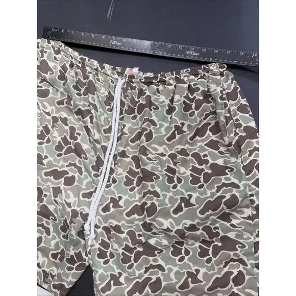 Southern Sass Smocks Preppy Classic Camoflage Elastic Drawstring Men's Shorts 2X - Picture 5 of 11